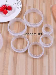 6pcs Round Cookie Cutter Set, Round Cookie And Pastry Molds, Essential Kitchen Tool, Suitable For Dough, Restaurant, Packaging, Back To School - View 8