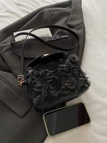 This Petal-Shaped Handbag/Crossbody Bag Can Easily Hold Everyday Essentials And Also Makes A Wonderful Gift. - Multicolor - View 6