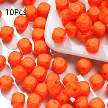 10Pcs Acrylic Beads 10*10mm Beads Spacer Beads DIY Bracelet Necklace For Jewelry Making Supplies - Bead - View 7