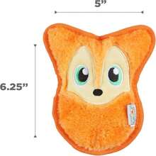 Outward Hound Durablez Minis U2013 Squeaky Plush Dog Toy, No Stuffing For Less Mess, Interactive &Amp; Tough, Jumbo Squeaker, Puppies &Amp; Small Dogs, Fox, 6.3" - MàuA - Xem 6