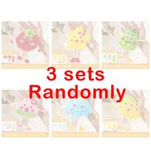 Sewing Kit For Beginners Easy DIY Projects Cute Cartoon Star Fruits Dolls Make Your Own Pendant Charms Birthday Gift Felt Crafts - Hand-sewn Pendants - View 11