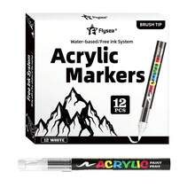 Bộ bút dạ acrylic chuyên nghiệp Flysea New Colorful Series 12 chiếc/hộp, màu sắc sống động, hệ thống mực chảy mượt mà mới, 12 màu/bộ, nhiều sự kết hợp màu sắc khác nhau, sản phẩm mới ra mắt, chất lượng tốt hơn, trải nghiệm viết mượt mà hơn, được thiết kế dành cho các nghệ sĩ chuyên nghiệp. - Nhiều màu - Xem 34
