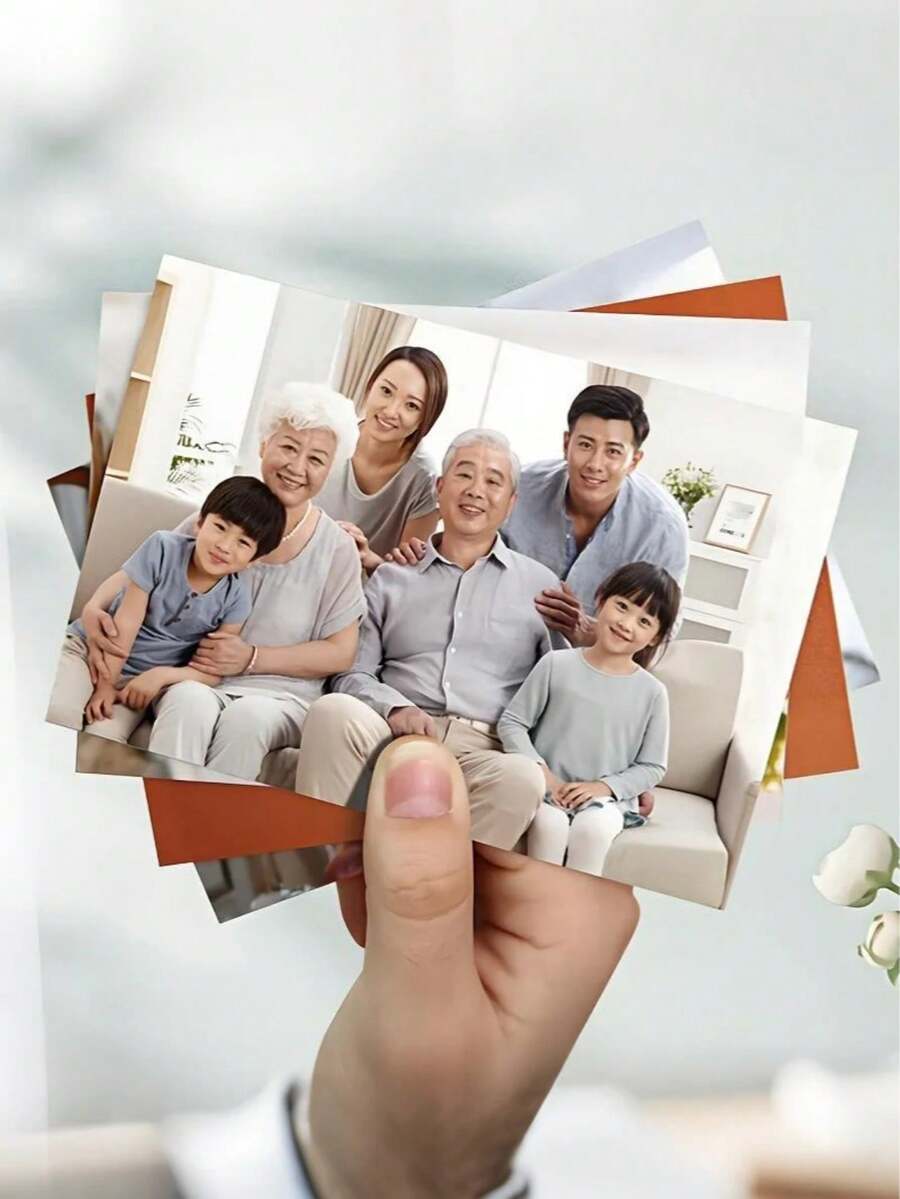 1/5/10/20/50张定制照片打印，适用于婚礼、生日、周年纪念、母亲节、成长相册、宠物照片、旅行纪念品和其他创意礼品。