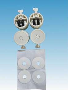 4件套带锁旋转脚轮，自粘式家具轮，360°静音旋转 - 镜面金属承重轮 - 无需钻孔即可轻松移动沙发和橱柜 - 多色 - 查看 18