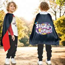 1 Set Super Sister Costumes For Halloween Party Superhero Capes For Sister Super Hero Capes Kids With Mask Best Gilrs Birthday Gifts Superhero Superhero Capes For Kids Superhero Toys Superhero Party Favors Superhero Party Decorations Super Sis Super Sister Cape Super Sis Cape Super Sis Costume - Rose Red Lake Blue - View 12