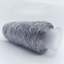 YYzzCaithe Shredded Silver Wire, Gold And Silver Wire Mesh Core Line, Shiny Steel Wire Ball Line For Handmade DIY, Super Shiny Steel Wire Ball Line, Metal Crochet Yarn, Crochet And Knitting Yarn, Metal Wire Round With Yarn, Metallic Luster Lurex Yarn, Clothing And Bag Shiny Metal Yarn - Shining Gold and Silver Threads - View 15