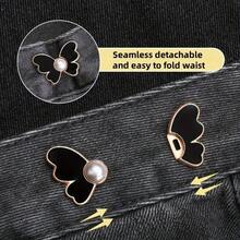 Butterfly-Shaped Waistband Adjustment Buckle, Used To Tighten Belt And Ensure Fit - Butterfly - View 4