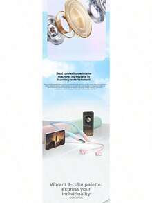 BESTWIN Neckband Wireless Earphones - Karaoke Monitor & Gaming Dual-Connection In-Ear Headphones With Long Battery Life & Sound Earbuds Headphones Audifonos Inalambrícos Wireless Earbuds Headphone 17 Pro 14 Pro Gifts Gifts Women Men Gifts Wired Headphones Gifts Laptop 10th Generation Headphones Ear Buds Wireless Headphones Headphones Vibrador Adult Women Gifts Men AHXU RIGM - 查看 7