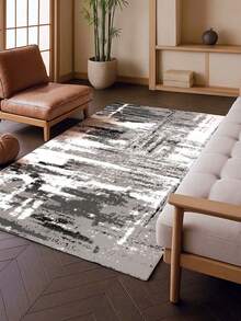1 pieza Alfombra decorativa de lujo y moda para interiores, nuevo material de lana sintética lavable, alfombra para sala de estar, alfombra para sofá, alfombra para dormitorio, alfombra antideslizante para mesita de noche, alfombra para piso de habitación, alfombra para comedor y cocina, almohadilla para silla de oficina, felpudo de entrada, manta de picnic para exteriores, esterilla para acampar - Multicolor-1 - Ver 14