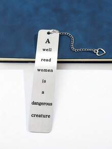 Stainless Steel Bookmark, Ideal Reading Gift For Book Lovers, Teachers, Friends And Family - Awell Wide Bookmark - View 4