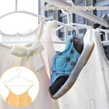 20个塑料婴儿衣架 - 彩色 - 查看 4