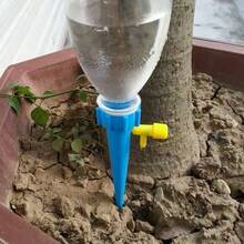 Adjustable Auto Watering Spike With Control Valve - Plant Drip Irrigation System, Automatic Watering Device For Garden And Lawn Care, Easy To Install - A - View 5