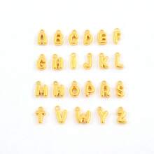 1 pieza Nuevo brazalete de acero inoxidable dorado con colgante de sombrero de vaquero y bota de estilo clásico y de burbuja para mujer - Amarillo Oro - Ver 4