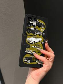 创意炫酷汽车图案手机壳，兼容 16/15/14/13/12/11/XS/XR/X/7/8 Plus/Pro/Max/Mini - 时尚设计，男女皆宜，是送给朋友、家人、男朋友、女朋友的绝佳礼物 - 彩色 - 查看 7