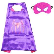 Marvel Superhero Capes And Masks Set For Spider-Man Iron Man Captain America Costume Birthday Party Favors - Multicolor - View 13