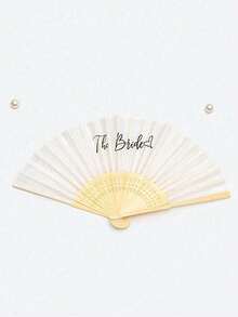 10/5把丝绸折扇 + 1把丝绸折扇，黑白两色，适合新娘和伴娘，可用于单身派对、婚礼、新娘送礼会等场合的装饰，也可作为伴娘礼物或婚礼装饰品——优雅便捷，适合各种场合。 - 彩色 - 查看 17