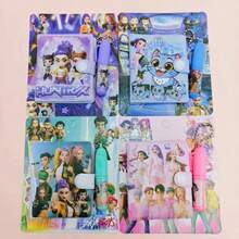 1本可爱卡通笔记本，学生书写垫文具，绘画用品，款式随机，圣诞节/斋月/复活节礼物 - 彩色 - 查看 7