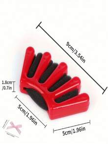 1pc/2pcs DIY Sponge Hair Styling Tools, Quick Bun Maker, Hair Braiding Tools, Curling Wand Accessories, Soft Material Suitable For Women & Girls - Five-finger Hair Braiding Tool - View 12
