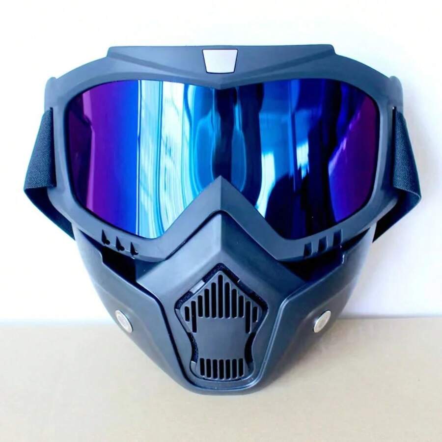 IDI6 Clear Full Face Fogproof Protective Goggles For Electric Welding, Versatile Windproof Face Shield - Dazzling Color - View 1