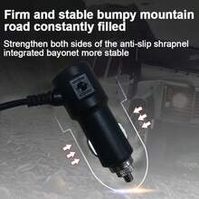 1个USB-C车载手机充电器，多功能USB车载插头适配器插座分线器，带3个转换头，12V/24V USB Type-C PD快充车载充电器适配器 - A - 查看 7