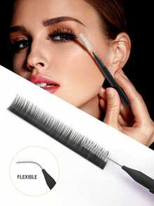 5/10/20/50pcs Disposable Mini Eyebrow Brush, Lightweight Eyebrow Grooming Brush, Micro Eyelash Brush, Portable Eyebrow Curler - Multicolor - View 4