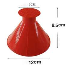 1pc Multi-Functional Car Snow Shovel, With Snow Removal, Ice Scraper, Deicing, Snow Sweeping And Funnel Functions - Multicolor - View 6