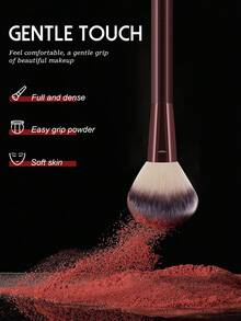 37件套化妆工具套装，包含：20支化妆刷套装+1个化妆刷清洁工具+4个圆形粉扑+4个化妆海绵+4个迷你气垫粉扑+4个迷你化妆海绵，一应俱全，新手友好 | 方便携带，送礼佳品 | 新手/女性的完美之选 - 彩色 - 查看 9