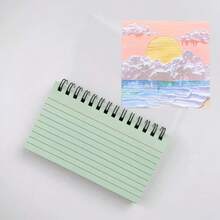 Tear-Off Spiral Notebook, Index Cards, Memo Pad, Vocabulary Notebook + 80 Sticky Notes - Multicolor - View 3