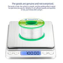 YINENGZC Lead-Free & Halogen-Free Solder Wire, Sn99.3 Cu0.7 1.0MM Solder Wire, Solid Welding Joints, Suitable For Industrial, Handcraft, And Repair Welding Scenarios - A - View 9