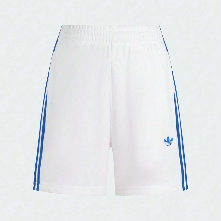 Adidas Originals Women's 3S SHORTS FT Knit Shorts KG3695 - White - View 1