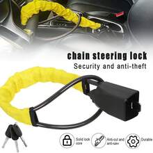 Heavy Duty Anti-Theft Steering Wheel Lock Car Security Vehicle Safety Device UK - A - 查看 3