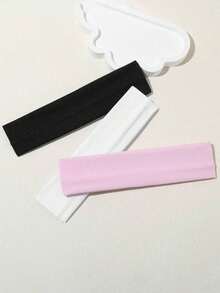 3pcs Multicolor Sports Elastic Headbands, Sweat-Absorbent Hair Accessories Suitable For Daily Wear Turban Headband Sweatband, Hairband Fall Winter Hair Band For Vacation Outfits Woman Elegant Scarf Women Bandana Soft Headwrap - 10 件裝 多色 - 查看 5