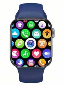 Nuevo smartwatch, compatible con iOS/Android, multilingüe, con notificaciones de llamadas y mensajes, para uso diario y como regalo de vacaciones, diseño de moda, pantalla de alta definición - Multicolor - Ver 12