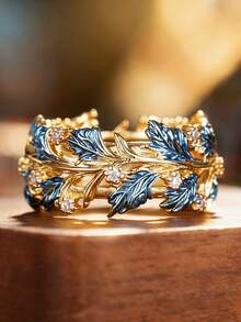 1枚时尚立方氧化锆戒指，女士款式，适合婚礼、订婚、派对、情人节等场合，也可作为礼物送给妈妈、母亲或作为母亲节礼物。 - 1# - 查看 14