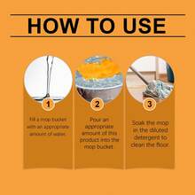 Jue Fish Floor Cleaner Gentle Stain Removal Polishing Floor Fresh Fragrance Suitable For Wooden Floors And Tiles - 1套 - 查看 6