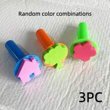 12pcs Sponge Painting Stamps, Student DIY Art Craft Set, Valentine's Day, Birthday Gift - Pattern Stamp - View 8