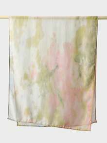 1 chiếc khăn trùm đầu nữ kiểu Bohemian in hoa, khăn nhiều màu sắc chống nắng, khăn choàng thanh lịch đa năng, khăn dài mềm mại và thoáng khí, phù hợp sử dụng hàng ngày. - Nhiều màu - Xem 11