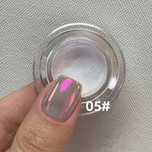 Set de 7 colores arcoíris Aurora (1g por color) - Polvo holográfico degradado para uñas de sirena - Multicolor - Ver 10