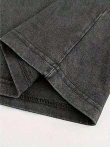 SummerSuper Value Hot  T-Shirt (230 Pure Cotton T-Shirt) Men's T-Shirt, Surf Shop Graphic T-Shirt, Street Style Suitable As A Gift For Fans SD0083Loose And Comfortablesummer Outfits For Women - Black - View 7