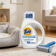 Unscented Liquid Laundry Detergent 42 Fl Oz, Deep Clean Stain Removal Laundry Detergent, Unscented & Hypoallergenic Formula, Gentle Yet Effective In Removing Stains While Protecting Fabrics, Suitable For Both Machine And Hand Wash With Easy Rinsing, Color Protection & Anti-Dye Transfer,  For Garments, Low Suds, Fast Dissolving And No Residue, Ideal For Daily Household Laundry, Large Capacity & Cost-Effective Pack, Durable For Dorm And Home Use, Suitable For Delicate & Intimate Apparel, Fresh Unscented For Natural Comfort, Essential For Multi-Scene Clothing Cleaning And Care - Liquid - View 3