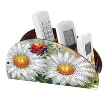 1 pieza/6 piezas Caja de almacenamiento multifunción de pintura de diamantes DIY - Mandala Flor, Casa de Gato, Tortuga Verde, Tulipán, Libélula, Margarita, Mariquita Patrón de pintura de diamantes Soporte multifunción para bolígrafos, Caja de almacenamiento multifunción para brochas de maquillaje, Efecto de gemas brillantes, Caja de almacenamiento multifunción de montaje DIY, Excelente para la decoración del hogar, Organización del escritorio, Regalo perfecto para seres queridos y amigos - Ver 11