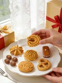 多功能硅胶饼干模具 - 适用于制作蜡烛、手工皂、翻糖蛋糕、巧克力 - 3D立体造型 - 可重复使用 - 餅乾模具 - 查看 3