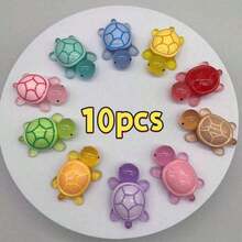Bộ 10/30/50 chiếc đèn ngủ hình rùa mini bằng nhựa, giúp giảm lo âu và tăng khả năng tập trung, rất thích hợp làm quà sinh nhật, quà tặng tiệc tùng, quà tặng đặc biệt, quà tặng ngày lễ, quà tặng Giáng sinh, quà tặng trong các bữa tiệc và trò chơi khăm! - Nhiều màu - Xem 9