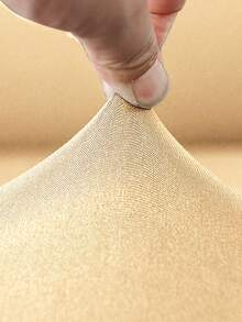 1 buah Sarung Sofa Elastis Sutra Susu Warna Polos, Sarung Sofa Modern untuk Semua Musim, Pelindung Sofa yang Aman untuk Hewan Peliharaan dan Dapat Dicuci dengan Mesin, Dekorasi Rumah yang Ramah Hewan Peliharaan, untuk Sofa 1 Dudukan, 2 Dudukan, 3 Dudukan, dan 4 Dudukan - Krem - View 7