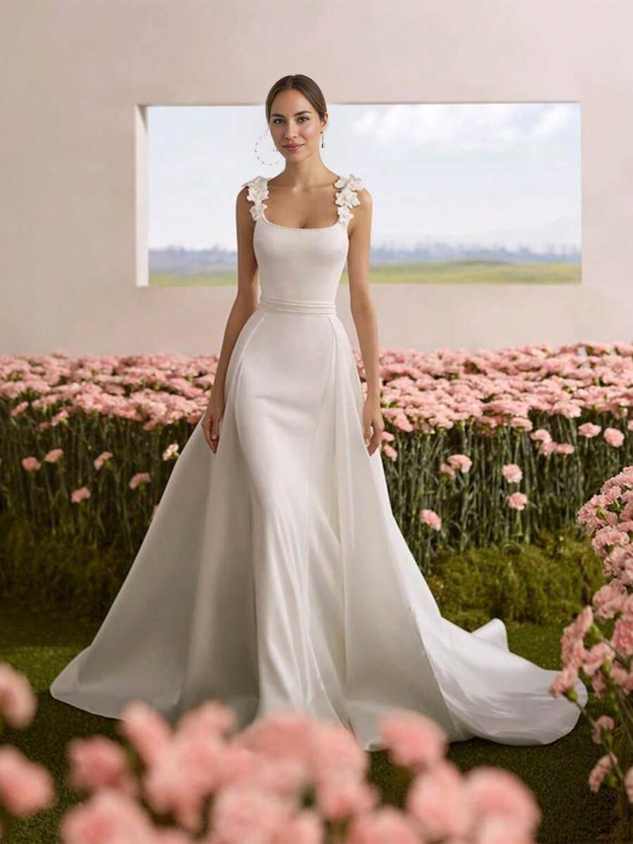 Wedding Dresses - 白色 - 查看 1