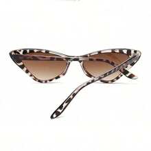 1副猫眼沙滩时尚眼镜，个性化Y2K风格，男女皆宜 - 豆花框茶片 - 查看 3