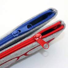 1 Stück rechteckige weiche Filz Brillenetui - leichter Schutzüberzug mit Klapptop, kratzfest, tragbar, staubdicht, geeignet für Brillenträger, Studenten, Reisende, Pendler, Reisen, Outdoor-Aktivitäten, Frühjahrsreise, Osterferien - Verschiedenfarbig - Übersicht 11