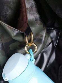 Alloy Heart Element 1 Set Heart-Shaped Spring Clasp And Spring Ring Combination, Convenient Key Chain, Dog Leash Clip, Backpack Accessory, Key Chain Pendant, Can Open Handbag Strap Connector, Outdoor Camping Hiking Accessory, Suitable For DIY Lanyard Dog Clip, Jewelry Metal Key Chain, Metal Shaped Key Chain, Bag Hook Dog Leash Clip, Wedding Anniversary Gift Party - Multicolor - View 7