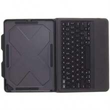 ZAGG Rugged Messenger - Funda Retroiluminada en 7 Colores y Teclado Bluetooth para Apple iPad Pro 10.5" 2017/iPad Air 3ª Generación - Negro - Negro - Ver 5