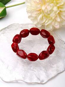 Betykuku 1 chiếc vòng tay co giãn nhiều màu sắc phong cách Bohemian, quà tặng cho nữ giới thích hợp đi biển, nghỉ lễ, tiệc tùng thường ngày. - Vòng tay nhiều màu sắc - Xem 17